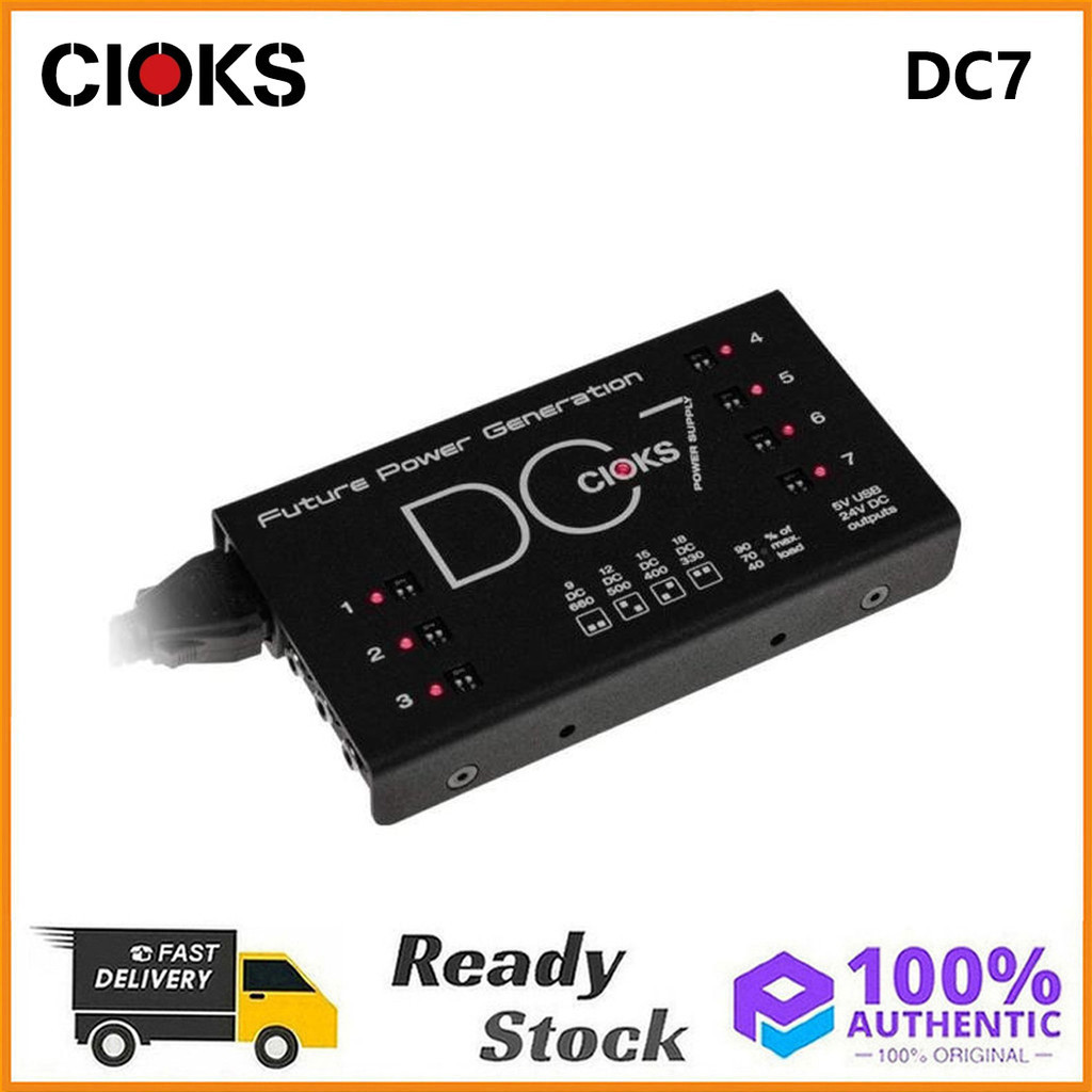 แหล่งจ่ายไฟ Cioks DC7 DC ดั้งเดิม