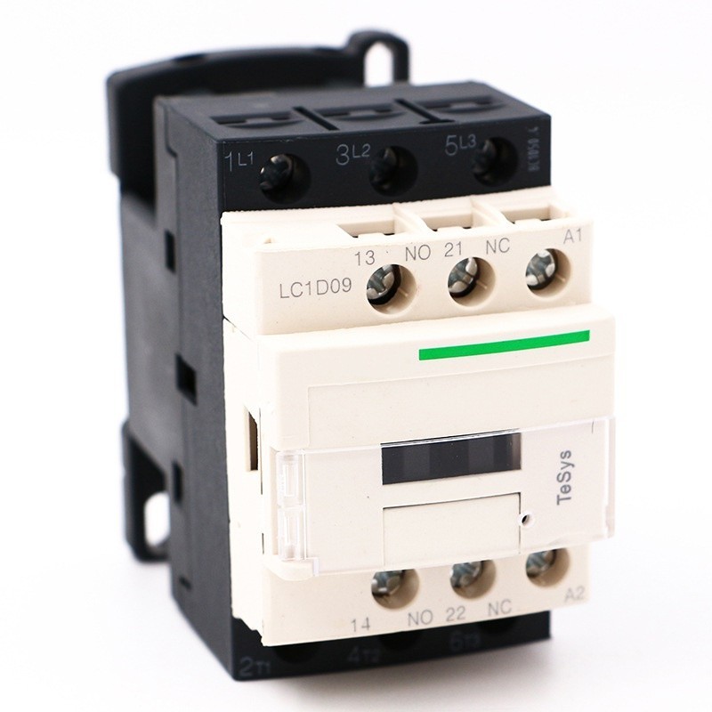 ✭LC1D09E7 AC electric magnetic Contactor 3P 3NO LC1-D09E7 9A 48V AC coil