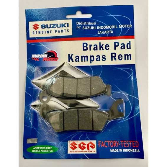 แผ่นรองเบรกหน้า DISPAD DISPED DISPED DISC PAD FRONT SATRIA FU ใหม่ 150 GSX 150 ใหม่ SUZUKI