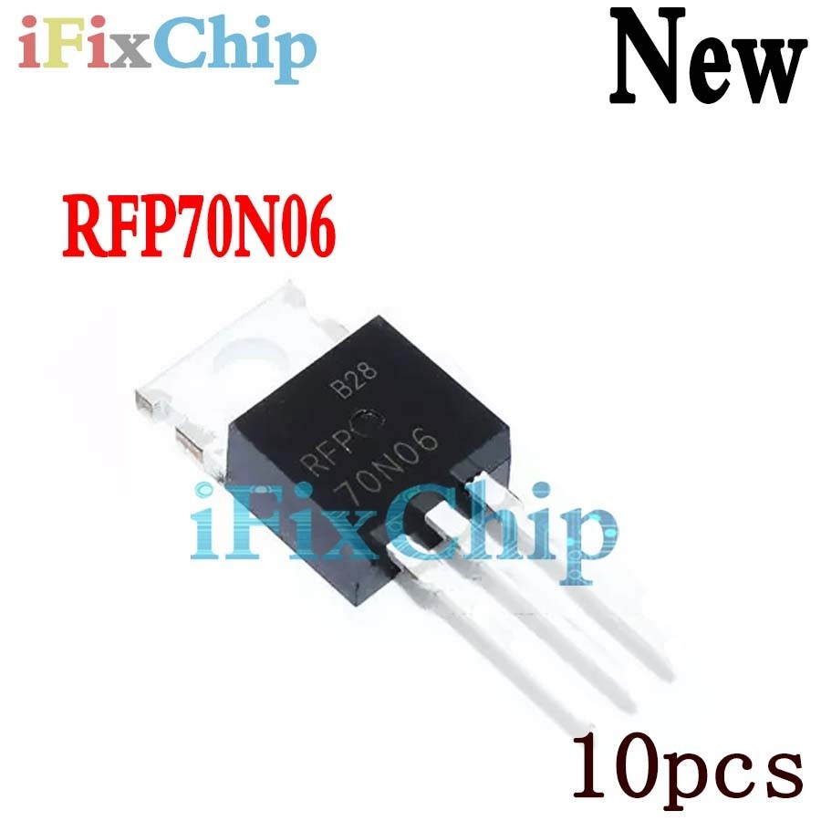 10 ชิ้น RFP70N06 TO-220 WFP70N06 FP70N06 70N06 60V 70A ยี่ห้อใหม่