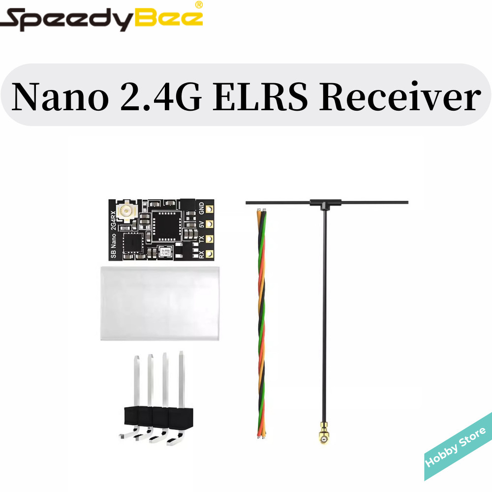 Speedybee ตัวรับสัญญาณ Nano 2.4G ExpressLRS ELRS สําหรับโดรน FPV Freestyle DIY