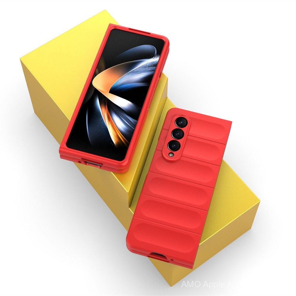 ซิลิโคนอ่อนนุ่มกล้องเคสสำหรับ S amsung g alaxy Z fold5 5กรัมพับ4 Fold3พลิก5พลิก4 wdqx