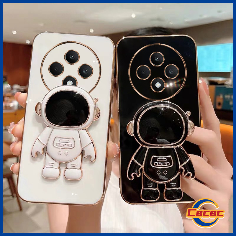 เคส OPPO Reno 12F 5G/ Reno 12 5G/ Reno 12Pro 5G/ Reno 11F 5G/ Reno 11 5G/ Reno 11Pro 5G เคสนิ่ม ลายนักบินอวกาศ สําหรับ YHY