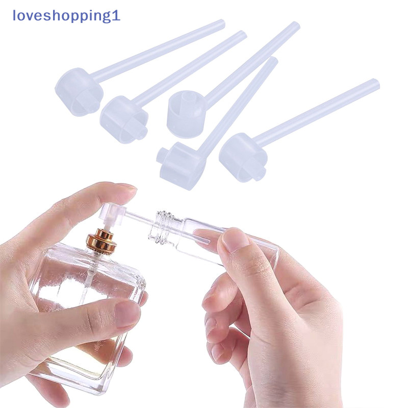 Loveshopping 10 ชิ้น Dispenser เครื่องมือ Diffuser Funnels ขวดจ่ายปั๊มเครื่องสําอาง TH