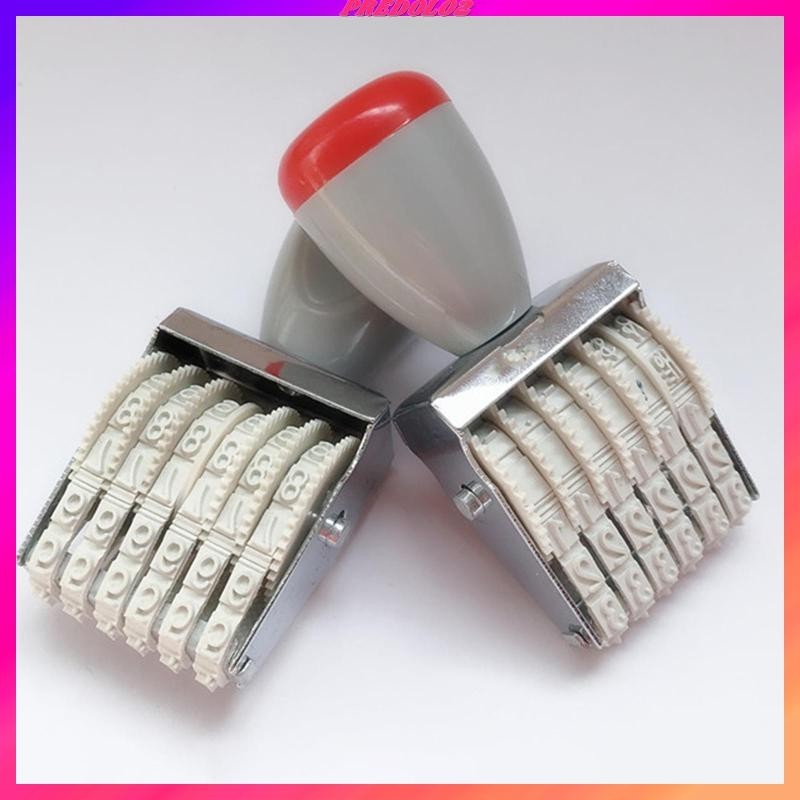 [Predolo2] 6 หลัก Numbering Stamp Symbol หลักตัวเลขสําหรับ