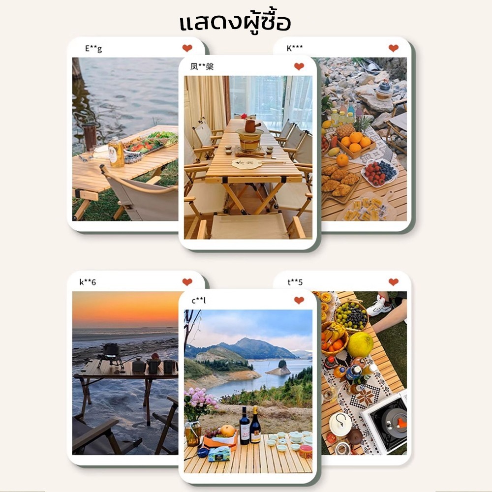 โต๊ะปิคนิค โต๊ะแคมป์ปิ้ง โต๊ะสนาม พับเก็บได้ อลูมิเนียม กลางแจ้งและในร่ม 120cm/150cm/90cm เลือกได้หล