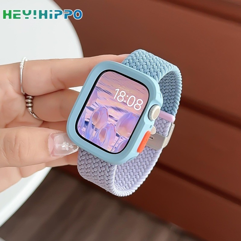 ถักหัวเข็มขัดสายไนลอนสําหรับ ฉันดู พิเศษ2 49มิลลิเมตรน่ารักสีปิดกั้นสายนาฬิกาข้อมือเปลี่ยนในวินาทีอัลตร้ากรณีสําหรับ ฉันดู ชุด10 9 8 7 6 5 4 กับ2 กับ ส10 46มิลลิเมตร42มิลลิเมตร ดูcaseส