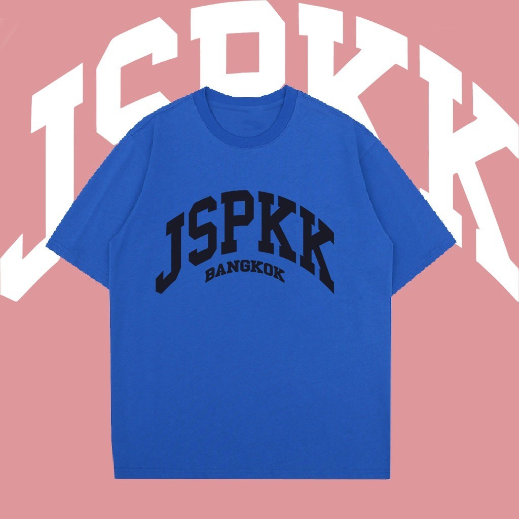 Jspkk 2024 JAZZ SPKK เสื้อยืด ผ้าฝ้าย พิมพ์ลาย ทรงหลวม ไซซ์ S-5XL