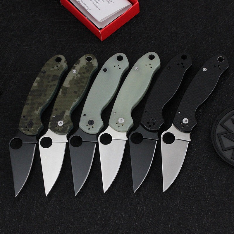 มีดเดินป่า มีดพับ Spyderco รุ่นPara3 C223