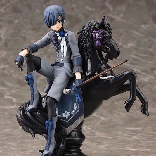 ((คลังสินค้าพร้อมจัดส่งฟรี) Black Butler Queens Watchdog Charle Ventolm Hevy Circus Boxed Figure Gif