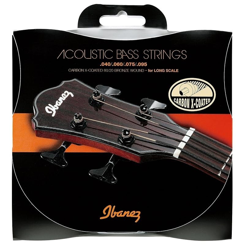 Ibanez Acoustic Bass 80/20 Bronze Carbon X-Coated Strings for Acoustic Bass Direct from Japan
