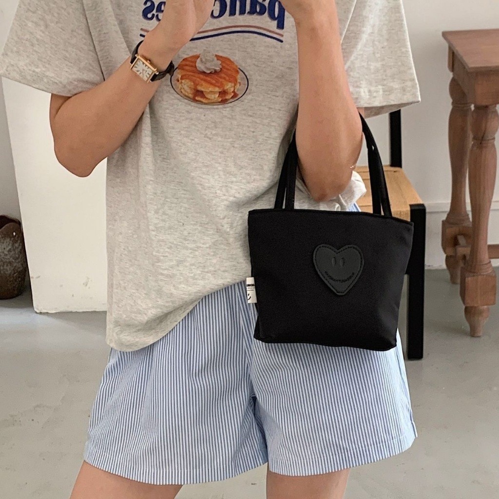 pink girl123 กระเป๋าถือสะพายไหล่ผู้หญิง สไตล์วินเทจคลาสสิค สไตล์เกาหลี แฟชั่นมา น่ารักKK286 - รูปที่ 5