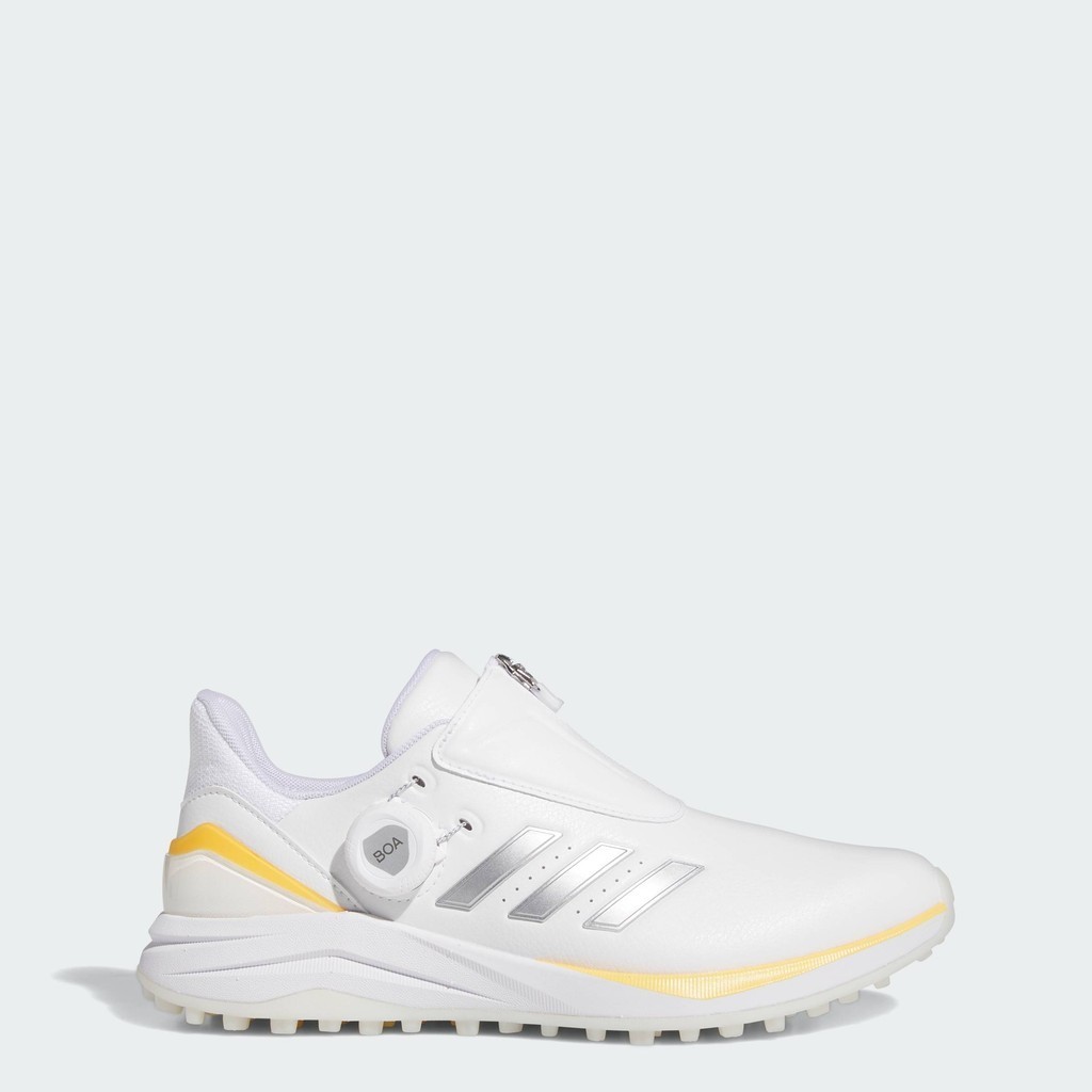adidas กอล์ฟ รองเท้ากอล์ฟแบบไร้ปุ่ม Solarmotion BOA 24 ผู้หญิง สีขาว IF0287