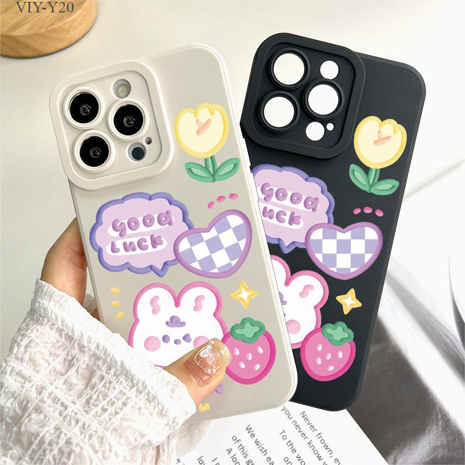 VIVO Y21 Y33S Y33T Y15S Y50 Y20 Y20S Y12S Y12A Y17 Y15 Y12 Y16 Y19 Y91C V25 V23 V23E V20 Pro 5G เคสวีโว่ โชคดี เคส