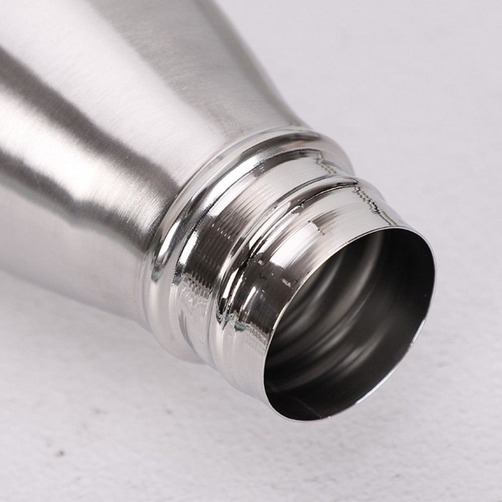 ขวดน้ำสแตนเลส 304 ขวดน้ำเก็บอุณภูมิ ขวดน้ำสุญญากาศ กระติกน้ำ ขวดน้ําพกพา กระป๋องน้ํา 500/750/1000ML - รูปที่ 4