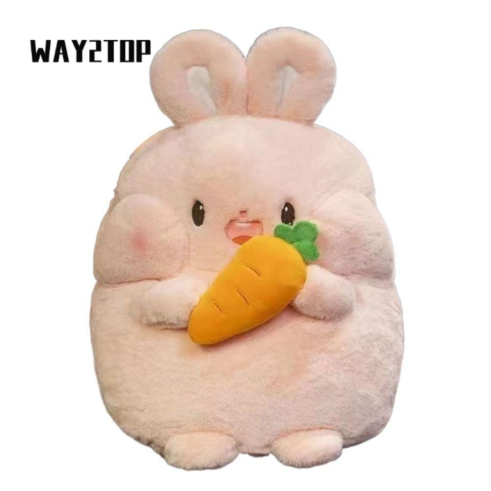 WAY2TOP ตุ๊กตาตุ๊กตา,กะหล่ําปลีหมูข้าวโพดไก่ของเล่นตุ๊กตาหมู,ขาสุนัขหัวไชเท้ากระต่าย25/35เซนติเมตรตุ๊กตาสัตว์