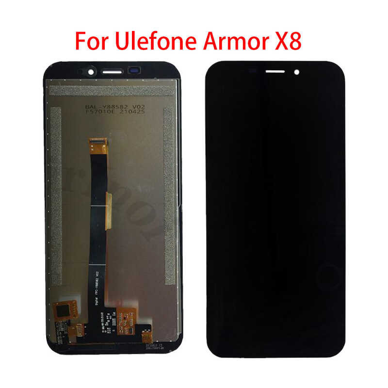 5.7" LCD For Ulefone Armor X8 LCD Display Touch Screen Digitizer For Ulefone Armor X8 Pro Assembly