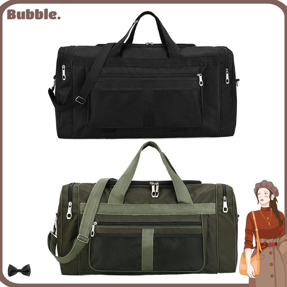 Bubble Fitness Bag Portable Weekend Duffle Bag กระเป๋าเดินทางความจุขนาดใหญ่