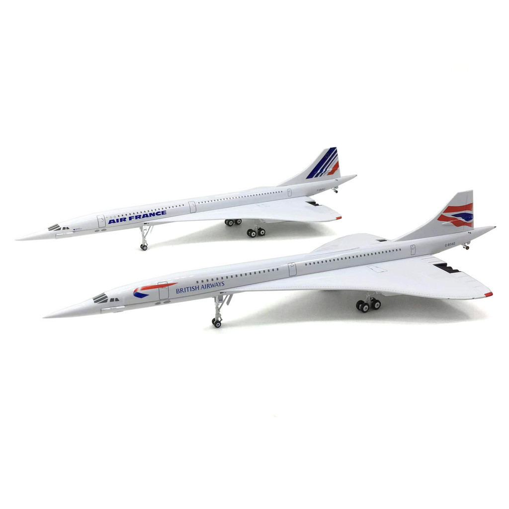 ✈️ โมเดลเครื่องบิน air France British Airways Pepsi Concorde 1:500 โมเดลเครื่องบินจําลอง F-BVFB Airlines เครื่องบินรุ่น ของขวัญ ของสะสม