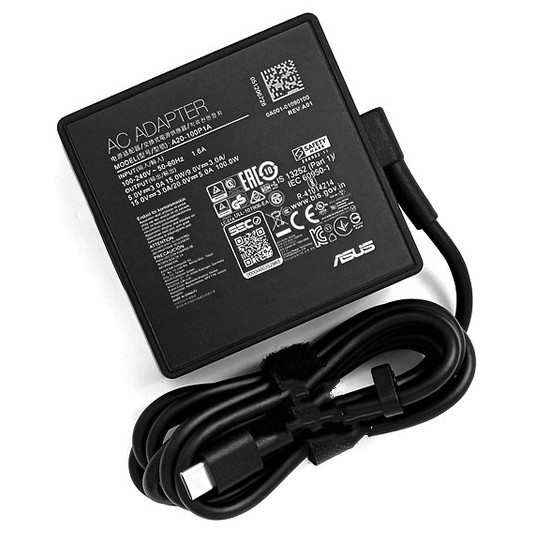 Asus ROG flow Strix scar Zephyrus แล็ปท็อป AC adapter charger 100W Type-C 20V 5A