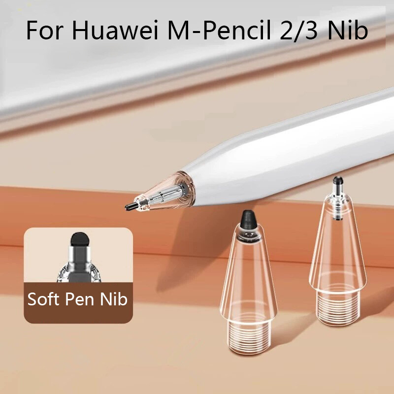 ดินสอ Nibs สําหรับ Huawei M-Pencil 2 Thin Soft Hard เปลี่ยนปากกาแท็บเล็ตเคล็ดลับปากกา Stylus Nib สําหรับ Huawei M-Pencil 3 อุปกรณ์เสริม