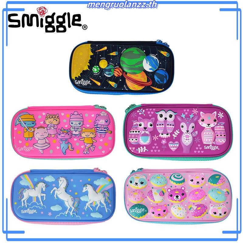 Smiggle กล่องดินสอ เครื่องเขียน สําหรับเด็กผู้ชาย และเด็กผู้หญิง ชุดของขวัญ