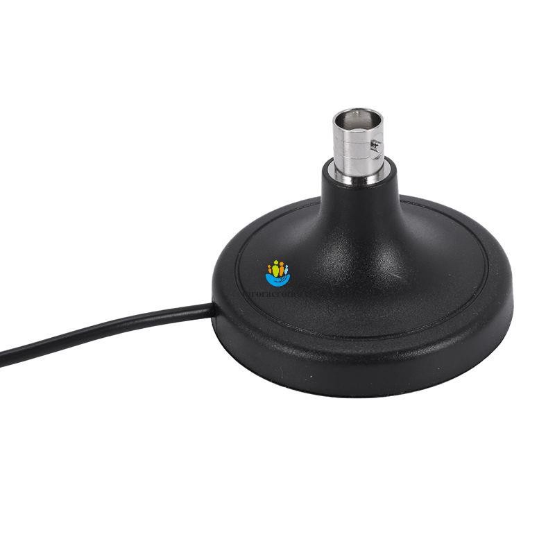 In Stock ฐานเสาอากาศไร้สาย ฐานเสาอากาศไมโครโฟนพร้อมแม่เหล็ก 3 เมตร Rg174 สาย Bnc ชาย Aerial - รูปที่ 4