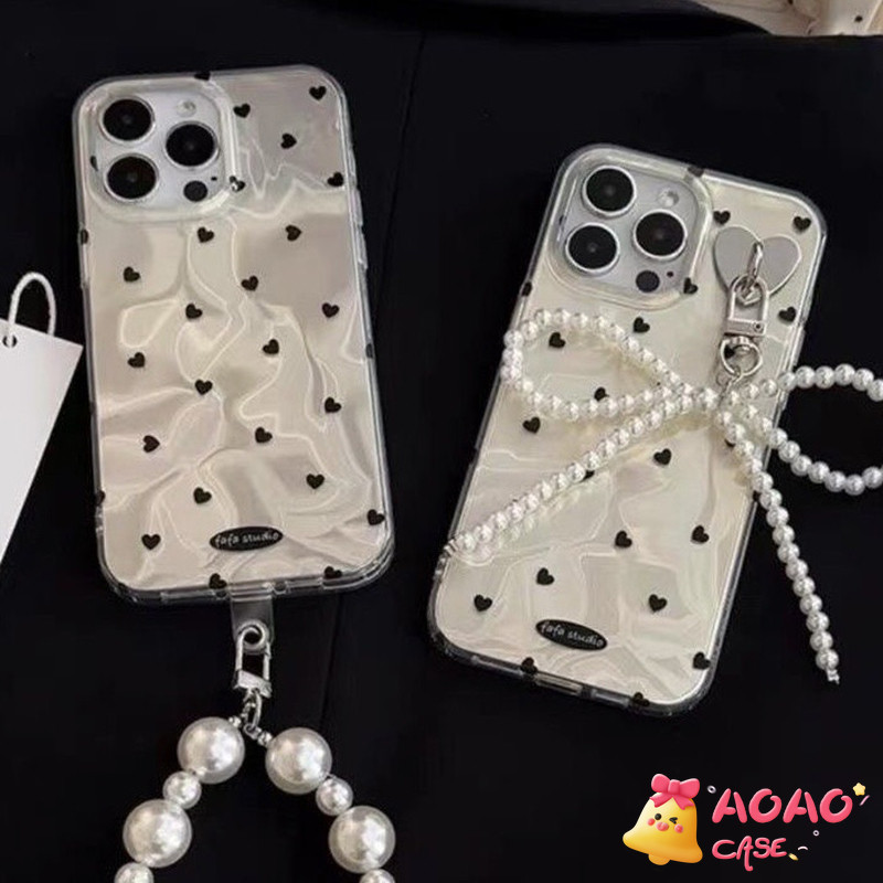 ลายเสือดาวสดหวานพิมพ์หัวใจอ่อนนุ่ม เคสiPhone 16 11 13 15 12 14 Pro Max XR 16Plus 7Plus 16 8 15 14 Plus X XS Max SE 2022