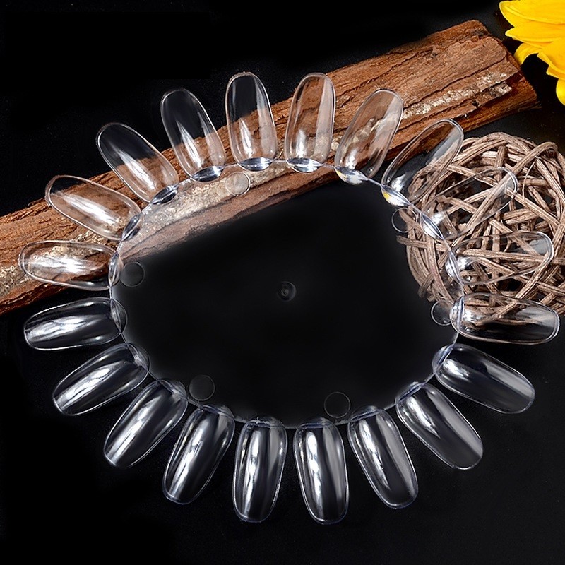 ชาร์ตโชว์สีทาเล็บ ชาร์ตแบบมงกุฎ ชาร์ตมงกุฎ 60 เล็บ 10 แผ่น สีขุ่น สีใส ชาร์ตโชว์สีทาเล็บ - รูปที่ 7