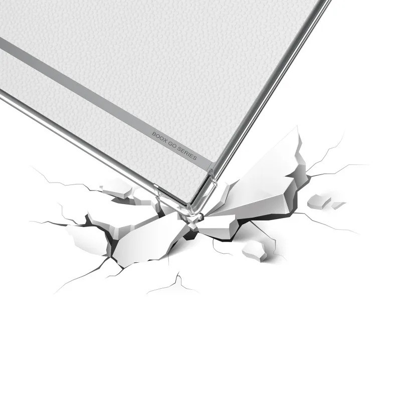 ปากกาสล็อตกรณีสำหรับนิล BOOX Go 10.3นิ้ว2024หมายเหตุ X3 Pro e-book แท็บเล็ตบางเฉียบใสซิลิโคนที่มีความยืดหยุ่นนุ่มปกหลัง