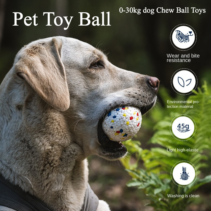 Interactive สัตว์เลี้ยงสุนัขของเล่นสนุก Bit ทน Chewing การฝึกอบรมของเล่นสัตว์เลี้ยงสุนัขแปรงสีฟัน Ball สําหรับลูกสุนัขสุนัข