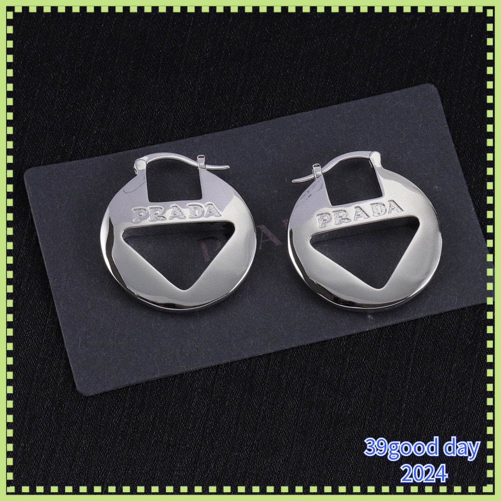 [P-home] ต่างหูสามเหลี่ยมวงกลมผู้หญิง/แฟชั่น Original ต่างหู/ 08272 - รูปที่ 3