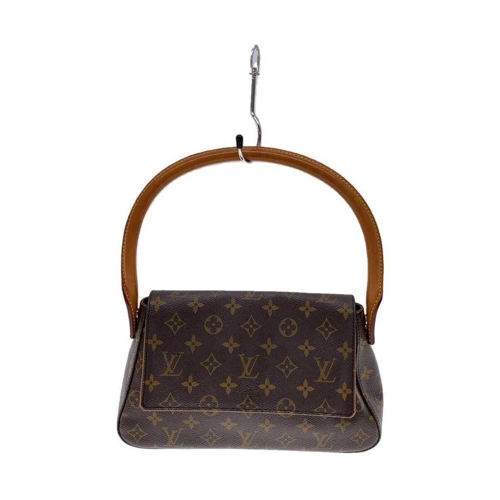 LOUIS VUITTON Handbag Monogram Looping Canvas Brown PVC Direct from Japan Secondhand 2340974810907