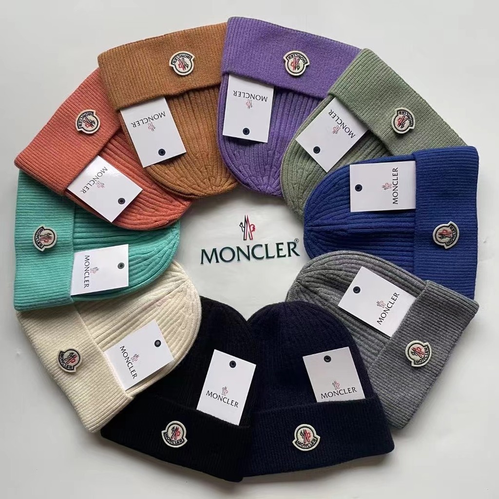 Moncler Brimless Hat หมวกถักกันลมทุกการแข่งขัน