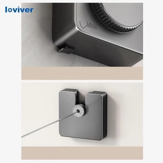 [Loviver] ราวตากผ้าแบบพับเก็บได้ในร่มปรับอเนกประสงค์ที่แข็งแกร่งราวตากผ้ากลางแจ้งแบบพับเก็บได้สําหรับโรงแรมบ้านระเบียงลาน