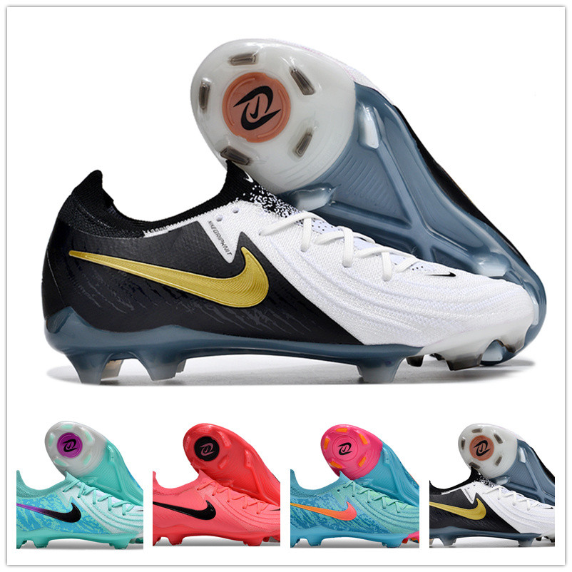 2024 Nike Phantom GX Academy AG Phantom Luna Elite FG Phantom GX ไมโครไฟเบอร์ AG รองเท้าฟุตบอล36-45 ehek