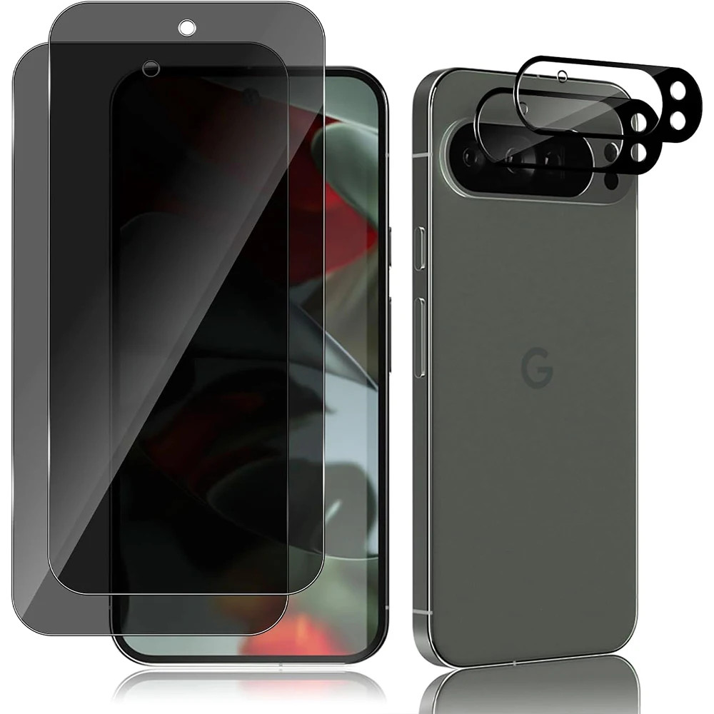 หน้าจอความเป็นส่วนตัวสําหรับ Pixel 9 Pro XL 8 10 Pro XL 9A 10A 8A 5G สําหรับกระจกนิรภัย Anti-Spy Scr