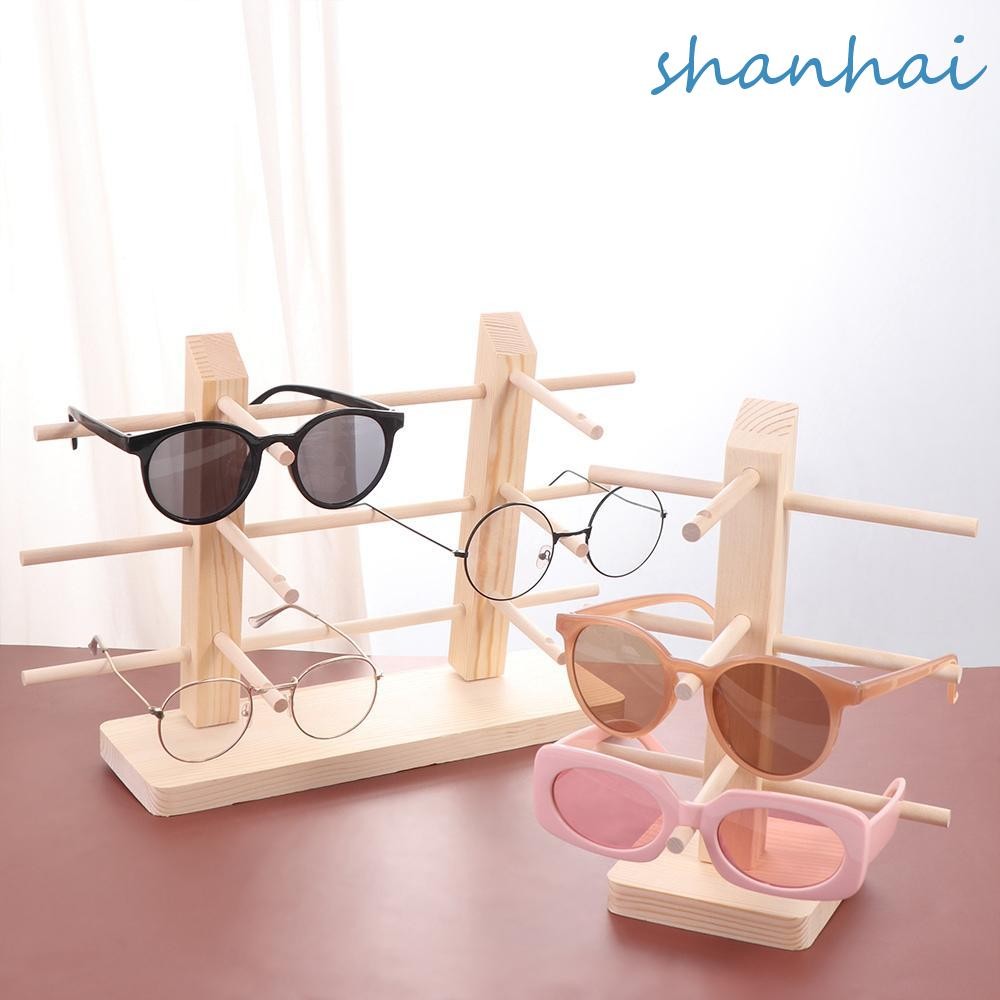 Shanhai ชั้นวางแว่นตาอ่านหนังสือ หลายชั้น อุปกรณ์เสริม สําหรับโชว์แว่นตา