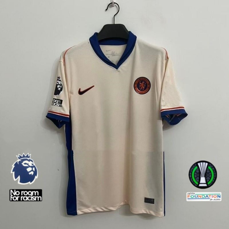แฟน ๆ ฉบับที่ 24/25 เสื้อฟุตบอลทีมเยือนเชลซีและเสื้อยืด ส-4เอ็กแอล,สามารถเพิ่มชื่อและหมายเลขของคุณได้