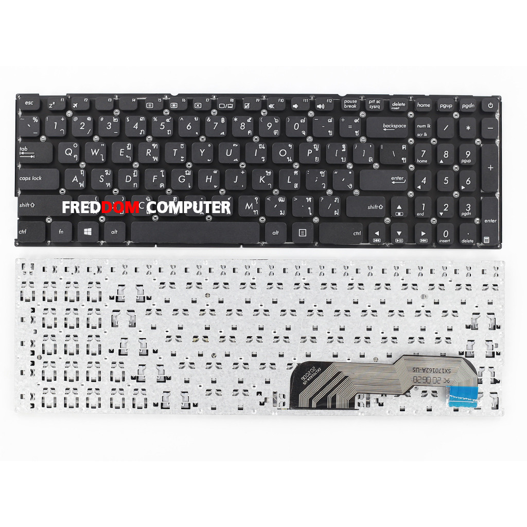 คีย์บอร์ด Asus K541 K541U K541UA K541UV K541UJ F541 F541U F541UA F541UV F541UJ อังกฤษ KEYBOARD
