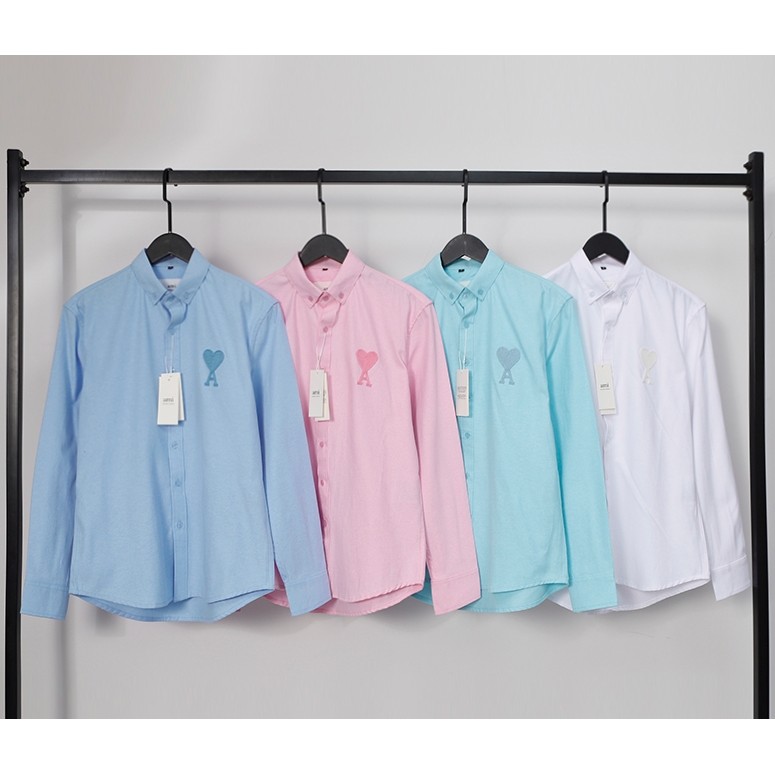 เสื้อเชิ้ตแขนยาวปักลายสําหรับฤดูใบไม้ร่วงเสื้อโปโลคลาสสิกสําหรับผู้ชายและผู้หญิงคู่หลวมและลําลอง