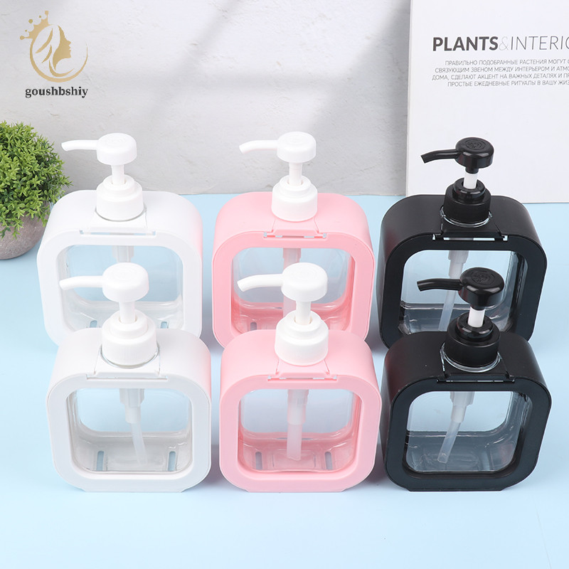 [goushbshiy] 300/500ml Kitchen Liquid Soap Dispenser ปั๊มเปล่าขวดแชมพูจานคอนเทนเนอร์สบู่ห้องน้ําเจลอาบน้ําซักรีด Liquid Storage TH