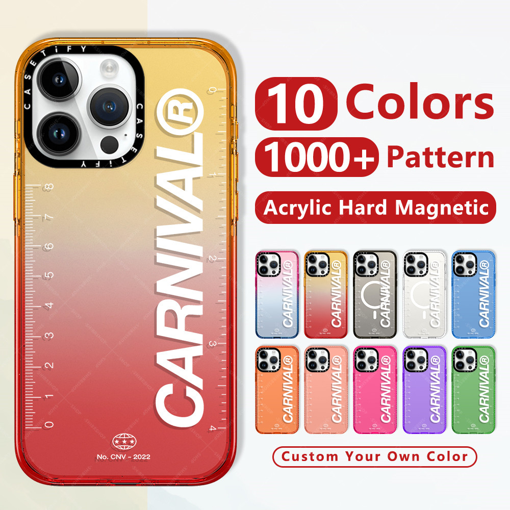 แฟชั่นกันกระแทกใสแข็งใสไอโฟนแม่เหล็กชาร์จได้caseเคสThailand Street Carnival กราฟิกสําหรับ Iphone 16 Pro 14 Pro Max 13 15 12 15 Plus สาวๆ เด็กชายหรูหราคุณภาพสูงยี่ห้อป้องกันสีเหลืองฝาปิดใสขอบเรียบแข็งปกป้องโทรศัพท์มือถืออุปกรณ์เสริมสำหรับ Tify