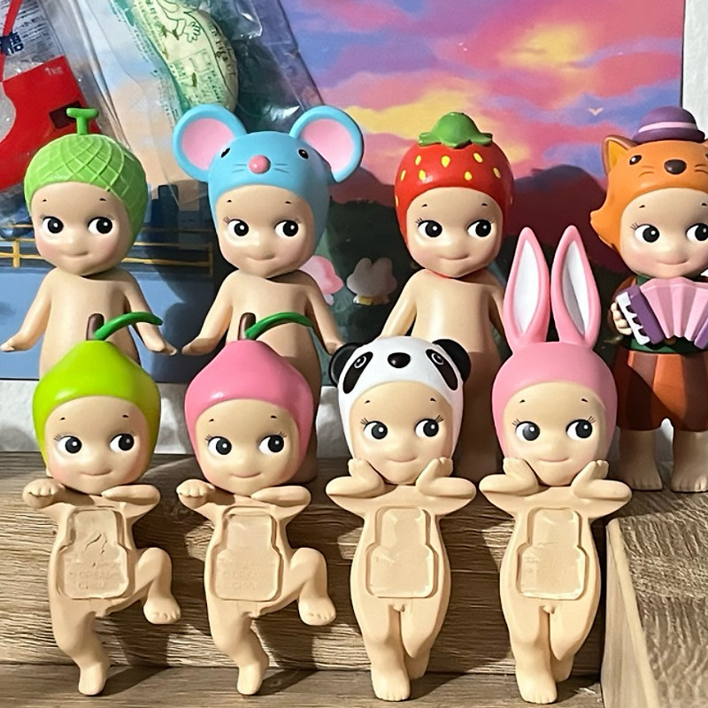 12 ชิ้น/กล่อง Sonny Angel Hippers รูป Jual Sonny Angel Hipper Harvest Series ตุ๊กตา