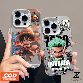 สําหรับOPPO Reno16F 16Pro 16C 15F 15ProMax 14F 14Pro 13F 13Pro 12F 12Pro 11F 11Pro 10Pro 8T 8Z 7Z 6Z One Piece Luffy ZoroกันกระแทกTPUเคสโทรศัพท์