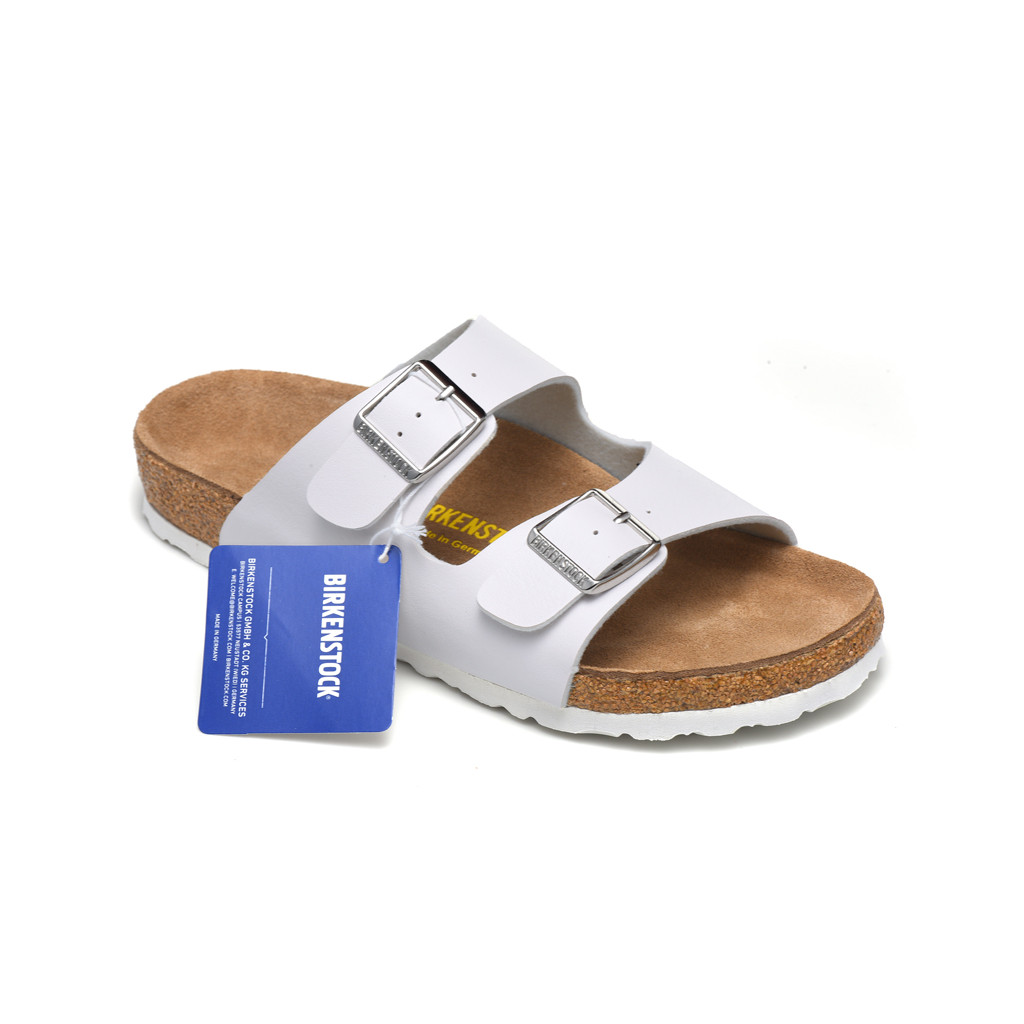 [Box+ToeBag] พร้อมส่ง Birken9 color collection double belt gold รองเท้าแตะลําลอง Size: 34-46 U66J