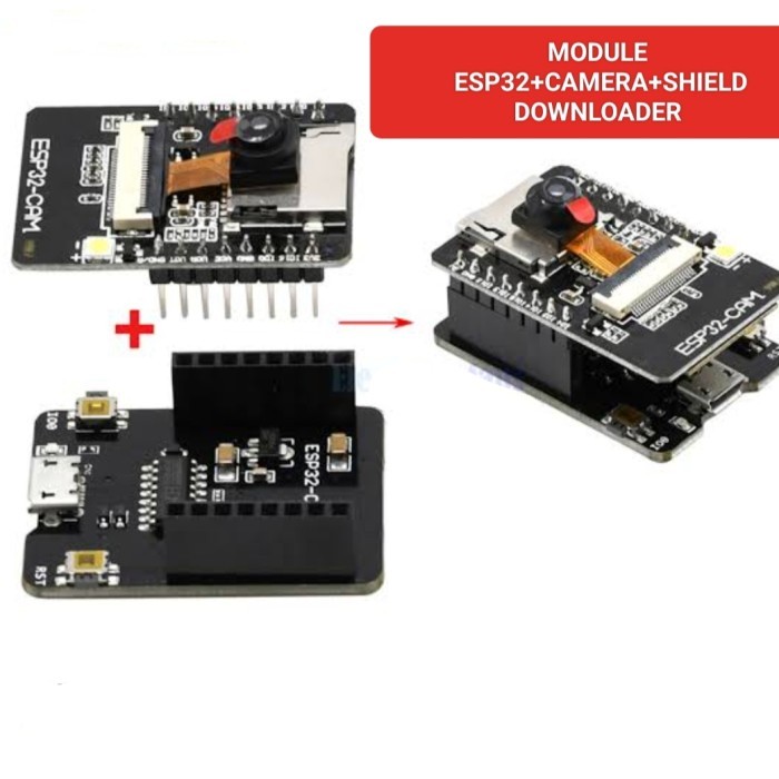 DS99 ชุดอะไหล่ใหม่ ESP32 + กล้อง + กล้อง + กล้อง DONLOADER esp-32 cam OV2640