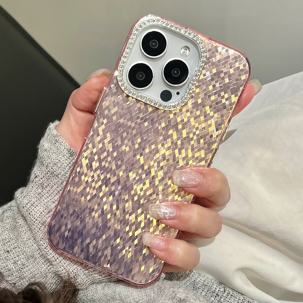 เพชรปลอกแฟลชเพชรเลนส์เคสโทรศัพท์สําหรับiphone 16Pro Max 16Pro 16 15Pro Max 15Pro 15 14 13 12 11 Pro Maxคลุมทั้งหมดกันกระแทกปกแข็ง