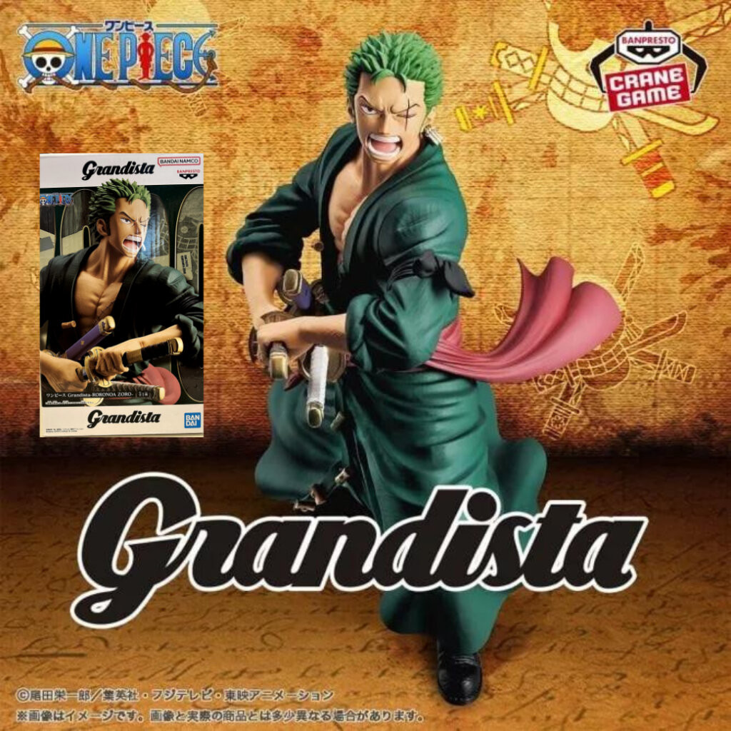 [พร้อมส่ง ของแท้] **อ่านก่อนซื้อ BANPRESTO Grandista One Piece RORONOA ZORO โซโล Figure Figure ล็อต 