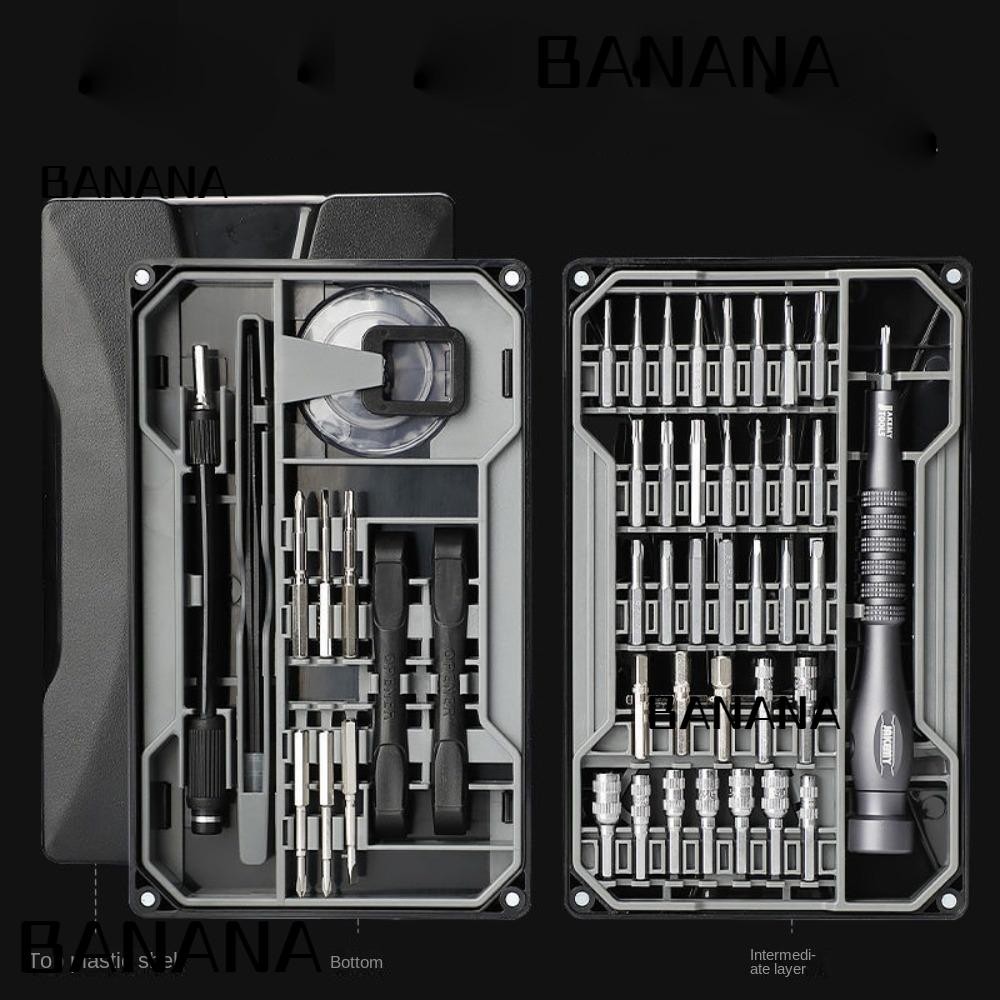 Banana1 Precision ไขควงชุด, 60 in 1 Precision Dismantling เครื่องมือ, แว่นตามัลติฟังก์ชั่นโทรศัพท์มือถือคอมพิวเตอร์นาฬิกาซ่อมเครื่องมือหลาย